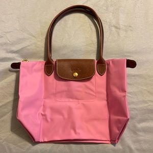 NWOT Longchamp LE PLIAGE ORIGINAL SHOULDER BAG S - Color Peony